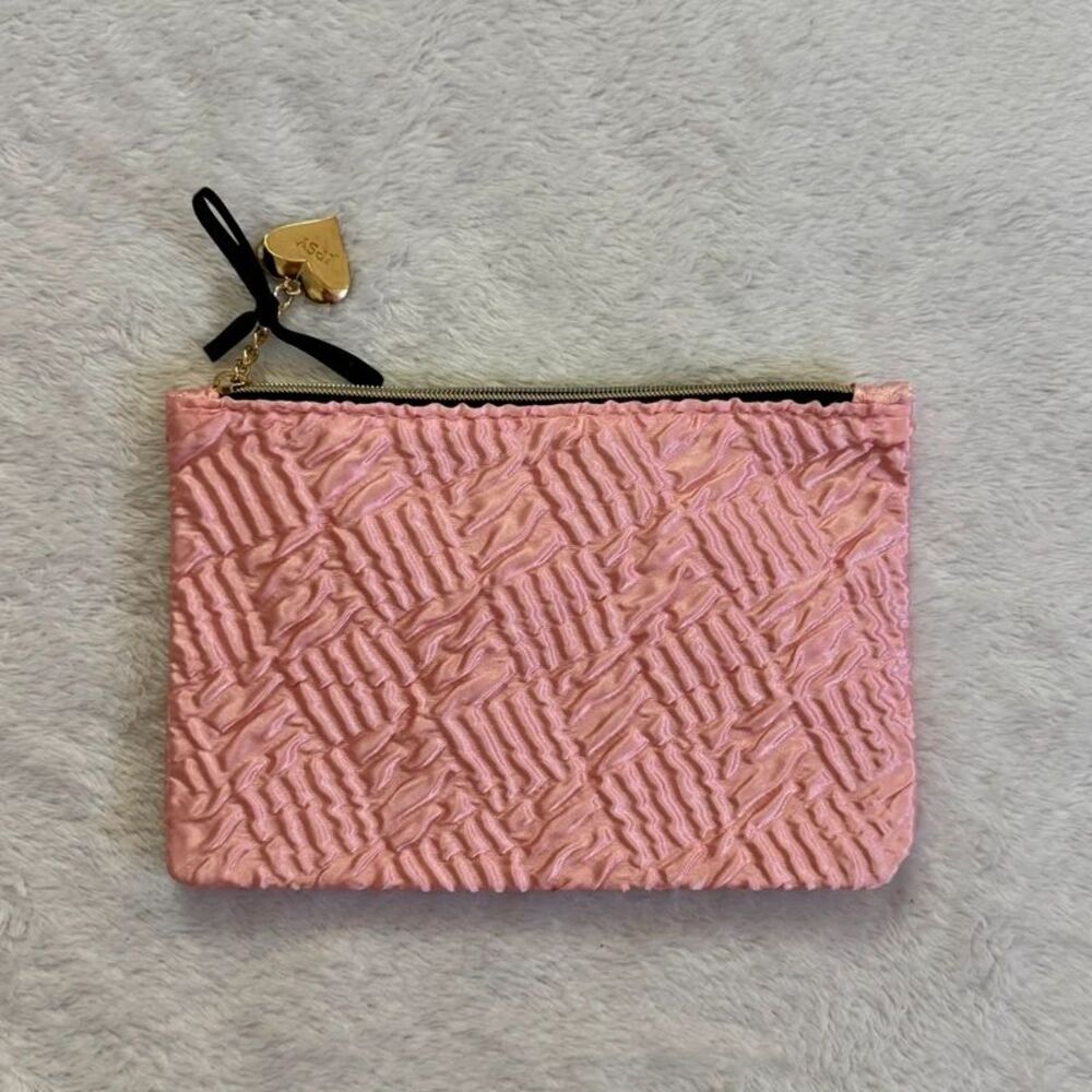 pink silk mini bag